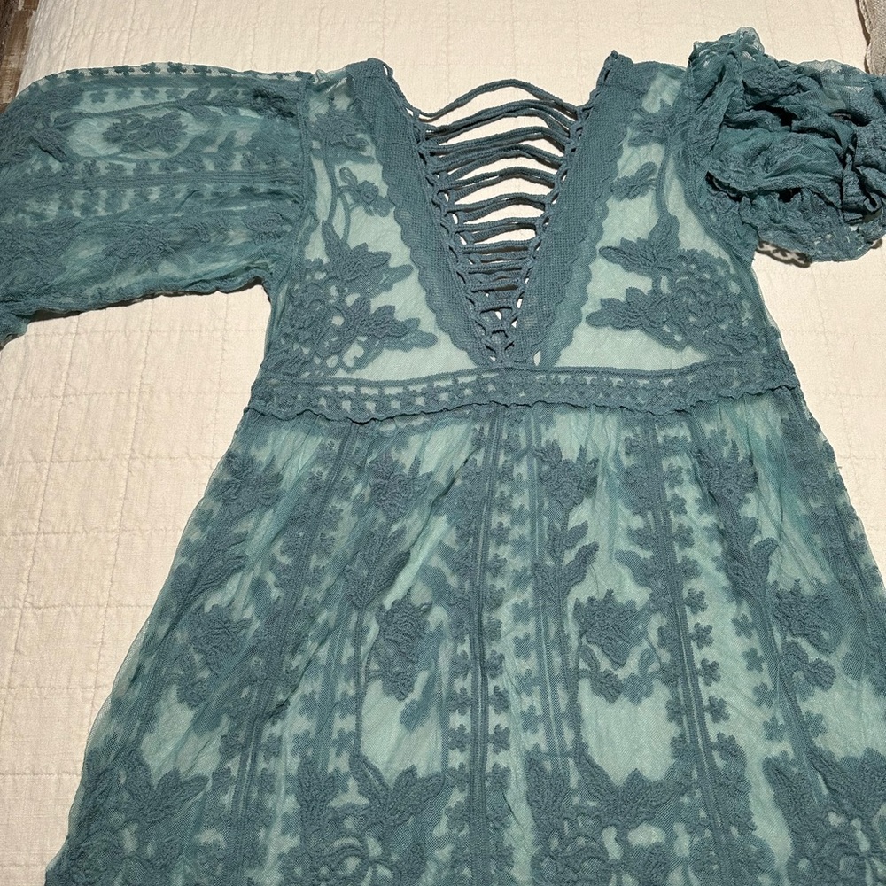 Teal Cover Up
